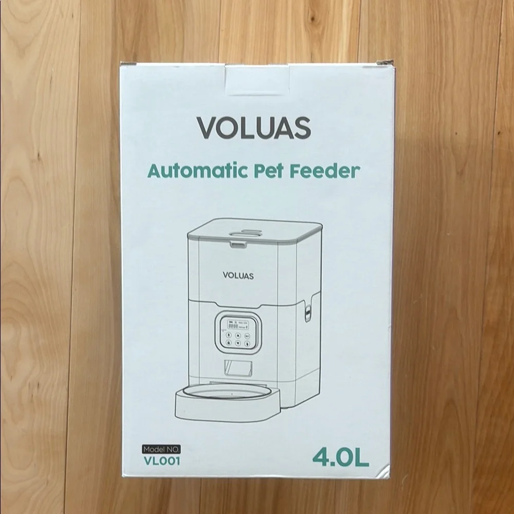 Voluas Automatic Pet Feeder - Purple